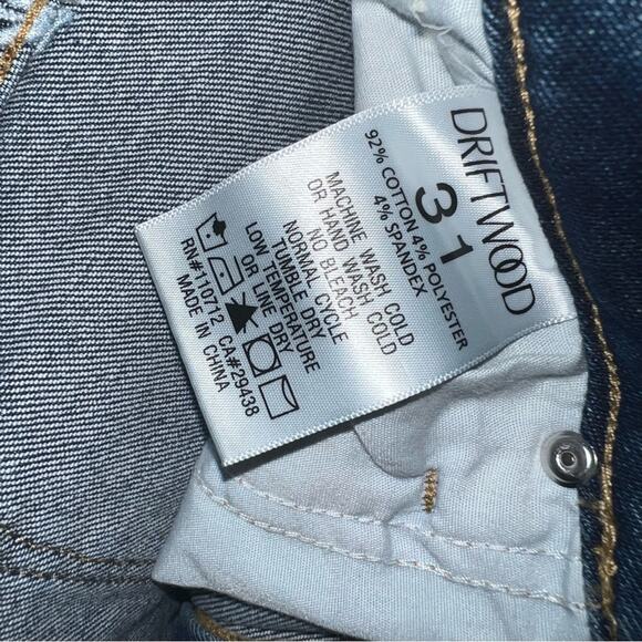 Driftwood Meg High Rise Straight Crop Jean 31 x 26 - Picture 6 of 7